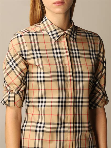 camisa burberry mujer|burberry shirts for men outlet.